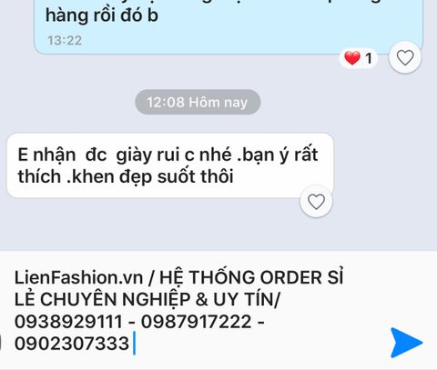 Phản hồi của khách hàng tại Lien Fashion