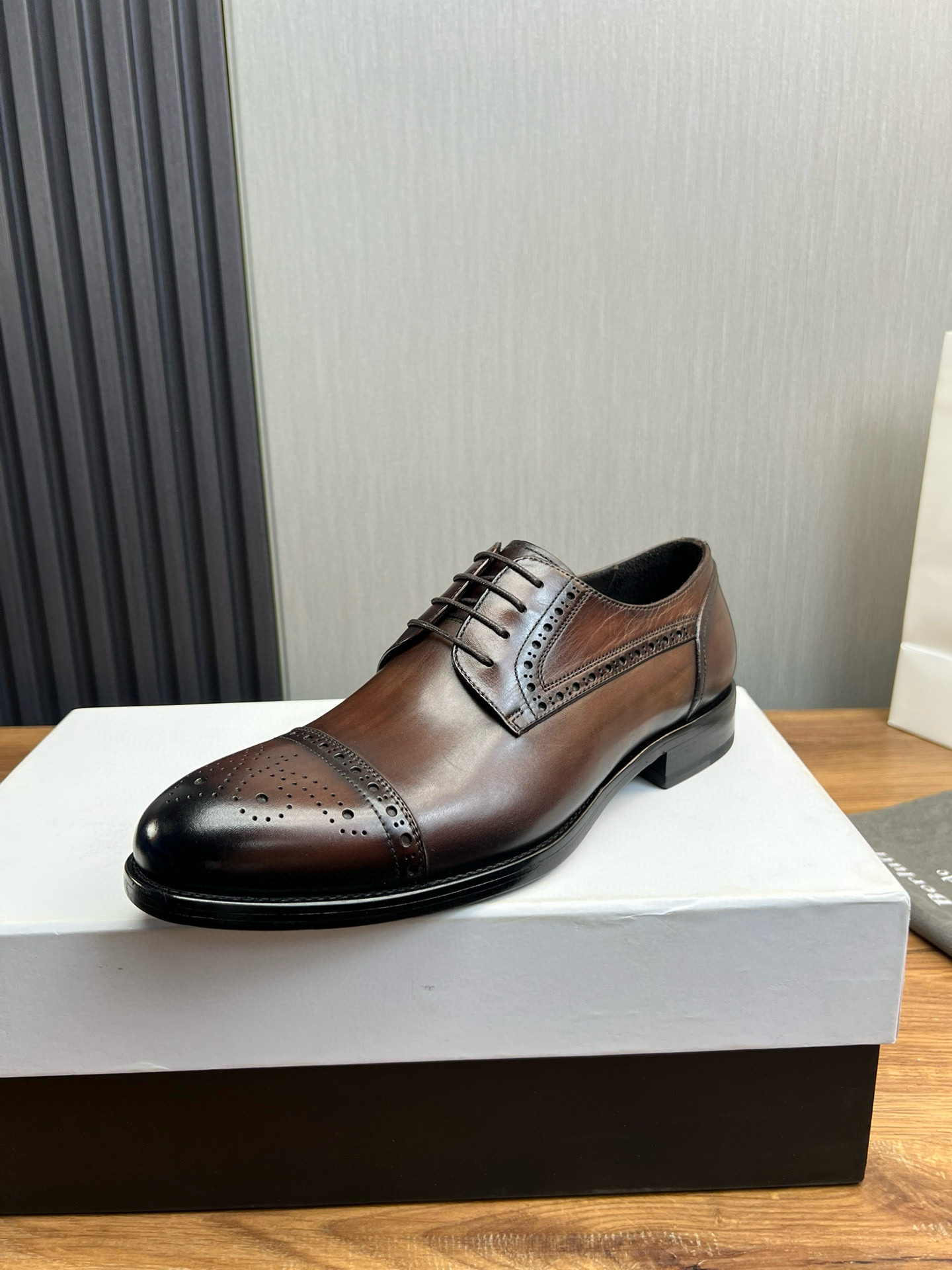 Giày âu BERLUTI* cực đẹp sang lịch lãm VIP 1:1 Chất lượng hàng đầu