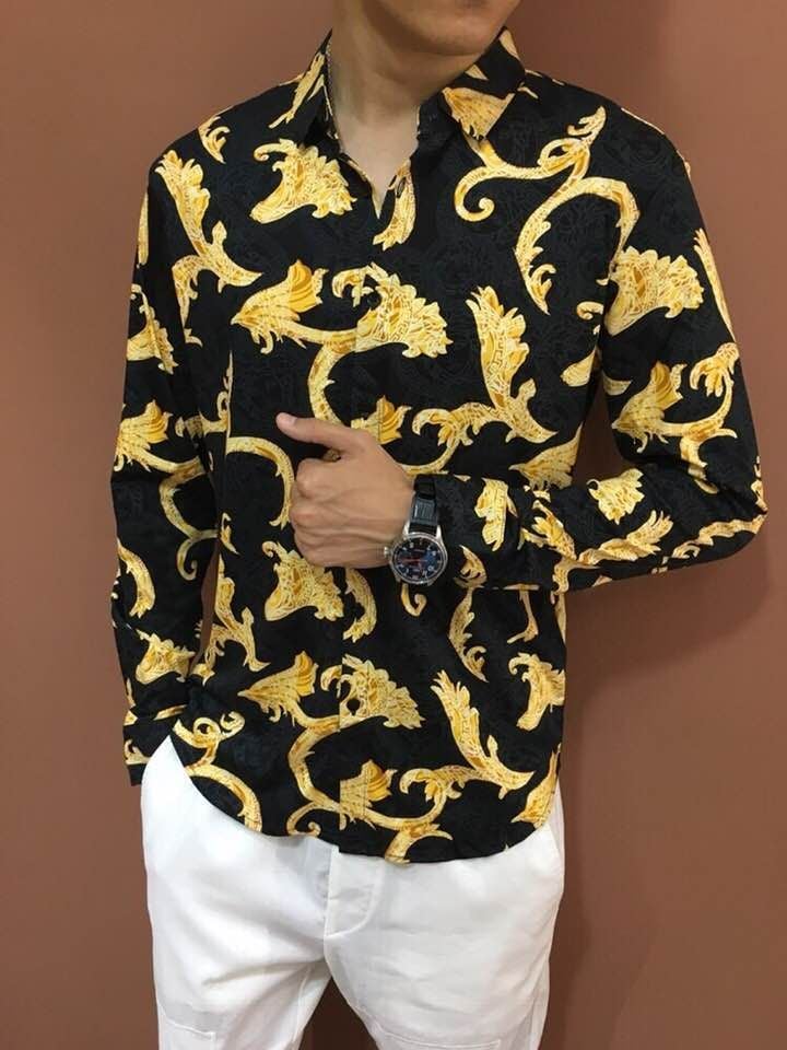 Áo sơ mi versace new tag full size  Tín đồ hàng hiệu