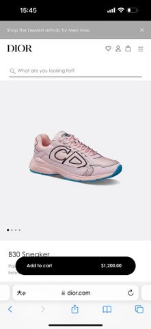 Giày thể thao nam DIOR* nhiều màu sợ phân khúc hàng