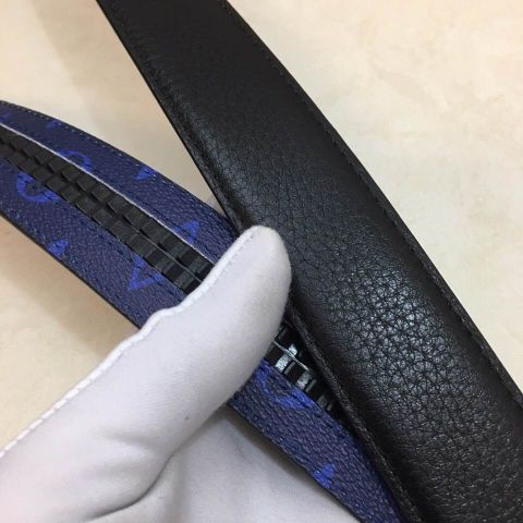 Belt nam LV đẹp sang bản 3,4cm
