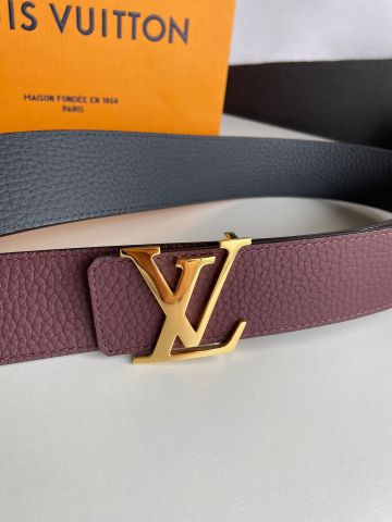 Belt nam LV* dây da bò mềm