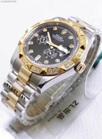 Đồng hồ nam rolex nạm kim lịch lãm