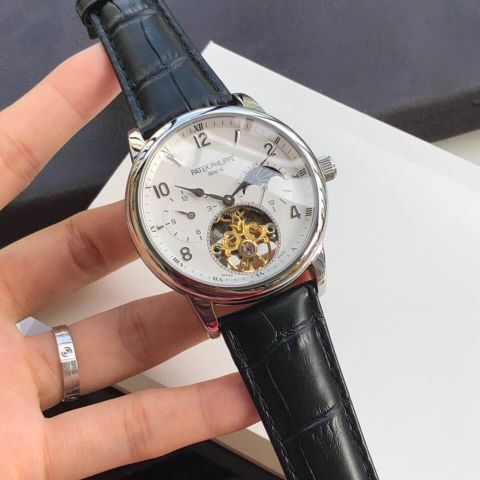 Đồng hồ nam patek philippe máy cơ đẹp độc case 43mm sale