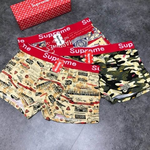 Quần sịp đùi LV supreme