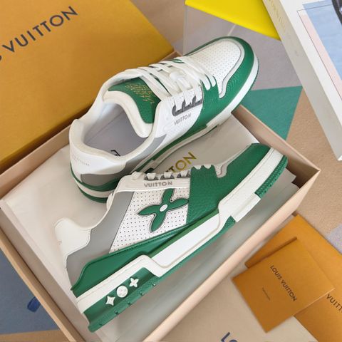 Giày thể thao nam L*V da bò phối màu đẹp cao cấp