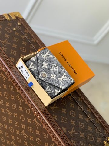 Ví nữ LV* dáng nhỏ hoạ tiết Monogram chất vải lót da bê đẹp xịn VIP 1:1