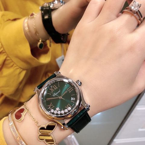 Đồng hồ nữ chopard happy diamond 36mm SIÊU CẤP