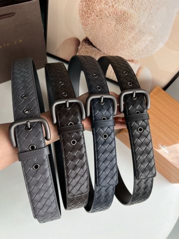 Belt nam BV* da bò đan đẹp SIÊU CẤP