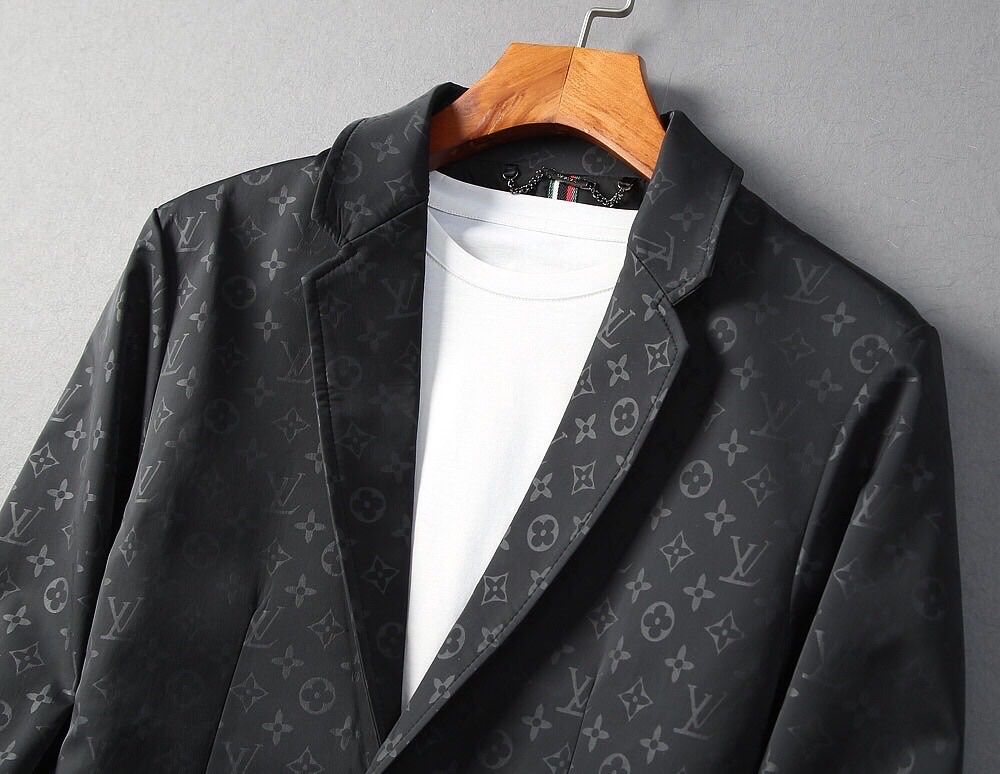 Giảm 916000 Áo khoác vest nam màu đen lịch lãm thương hiệu thời trang Louis  Vuitton LV 2021 cao cấp  tháng 62023  BeeCost