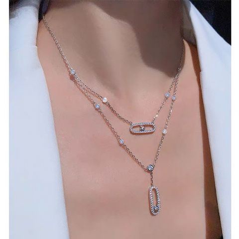Dây chuyền 2 tầng Messika quá đẹp