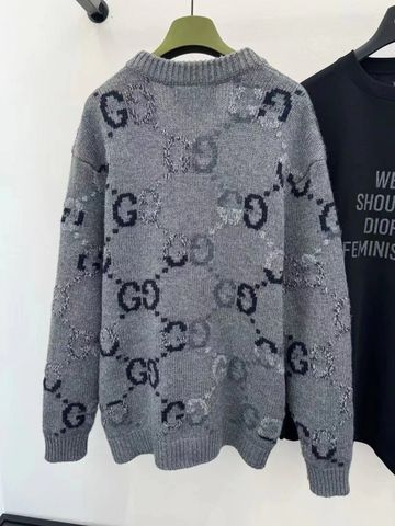 Áo cardigan len nam nữ GUCCI* hoạ tiết logo đẹp VIP 1:1