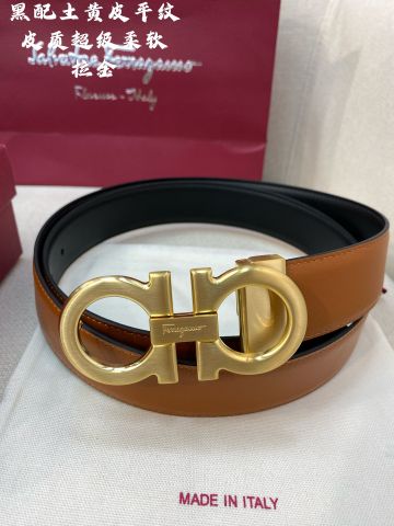 Belt nam SALVATORE* da bò Dây da sử dụng được cả hai mặt đẹp và tiện lợi