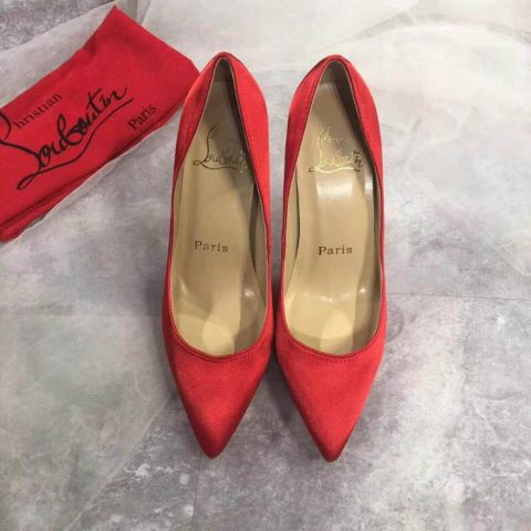 Giày cao gót louboutin satin bóng size 35-39 giảm