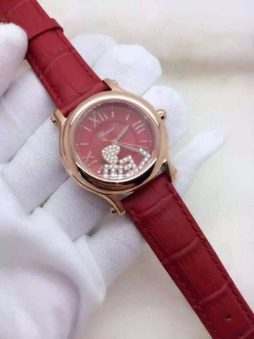 Các mẫu đồng hồ chopard nữ dây da quá đẹp