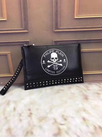 Clutch Philipp plein da mềm kiểu đẹp hàng đôc size 29cm