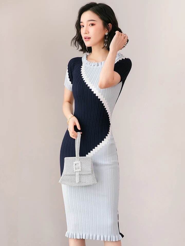 Đầm len body đẹp cao cấp loại dài tay và ngắn tay giá 1350k http ...