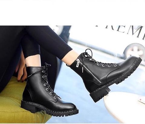 Boot nữ dáng khoẻ kiểu độc cực chất đế 4cm