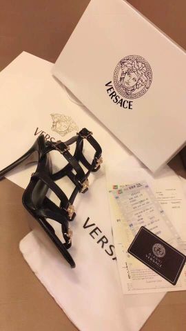 Sandal cao gót versace cao 9cm kiểu đẹp độc sz35-42