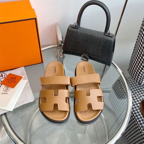 Sandal nam nữ Hermes* dáng khoẻ da nhám nhiều màu đẹp VIP 1:1