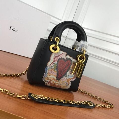  Túi dior hoạ tiết đẹp độc size mini 17cm