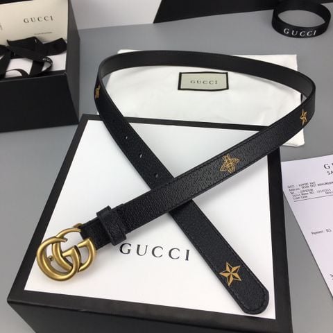 Belt nữ GUCCI bản 2 cm ong vàng đẹp SIÊU CẤP