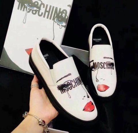 Giày slip on moschino đẹp độc super