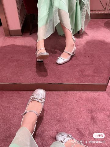Giày cao gót GUCC*  Mary Jane Slingback