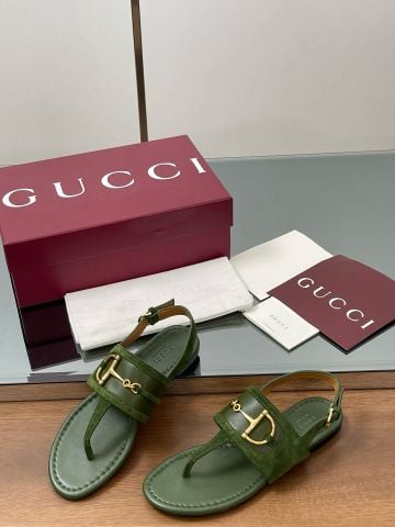 Sandal nữ GUCC*  D-Horsebit