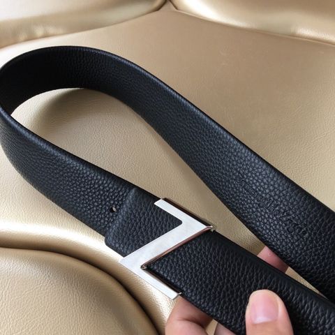 Belt nam zegna 3,8cm da mềm 3 màu mặt