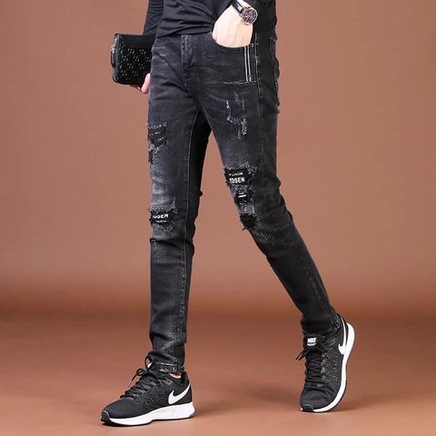 Quần jeans rách cho nam đẹp độc