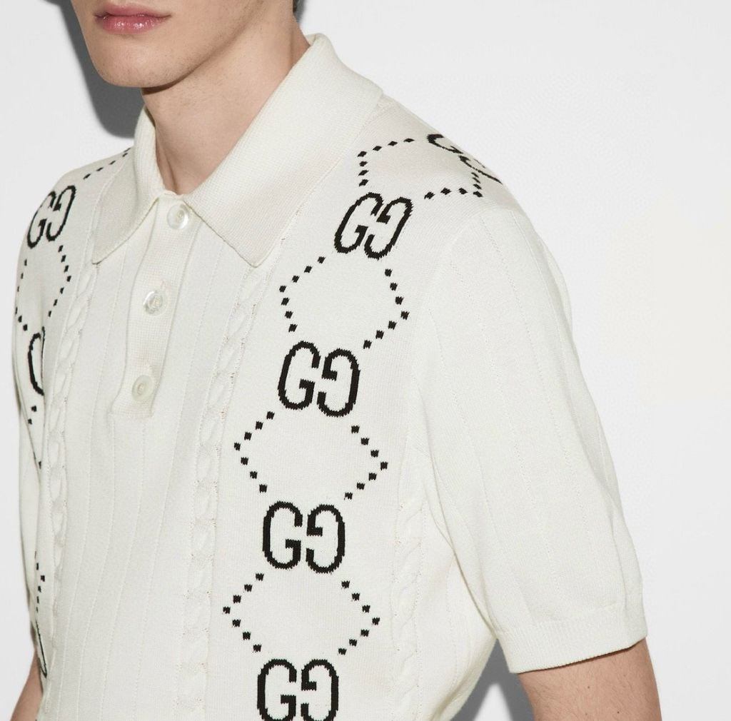 Áo polo nam ngắn tay GUCCI* chất len mùa hè đẹp VIP 1:1 1400k Áo thun – lien fashion