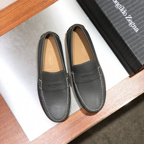 Giày lười zegna da bò mềm đẹp SIÊU CẤP có nhiều màu