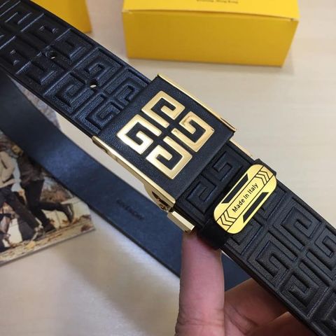Belt anm givenchy da dập logo đẹp sang độc đáo có 2 màu bản 3.8cm