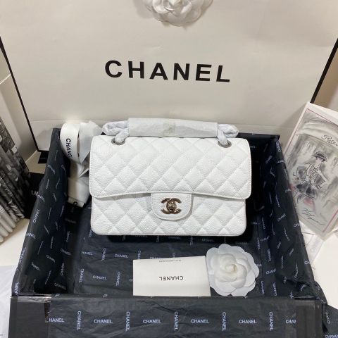 Túi xách nữ chanel* da hạt size 23cm đẹp SIÊU CẤP nhiều màu