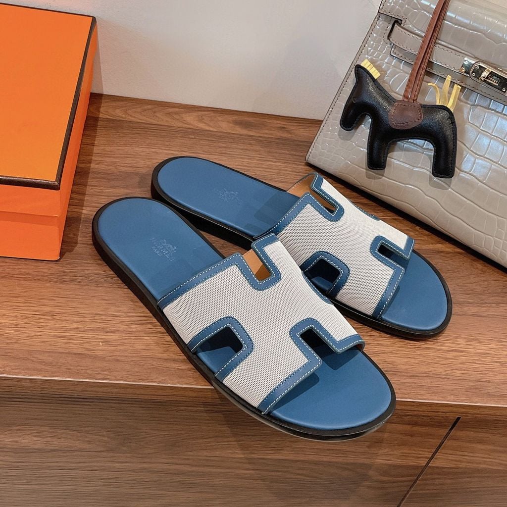 DÉP NAM HERMES* LIKE AUTH 1:1 QUAI VẢI LÓT DA BÊ XỊN ĐẸP