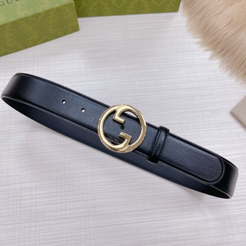 Belt nam GUCCI* bản 3,8cm dây da bò lỳ nhiều màu đẹp cao cấp