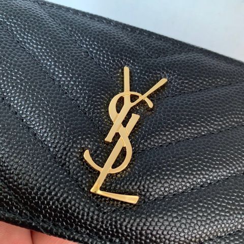 Ví đựng thẻ YSL* dài 13cm da hạt cao cấp