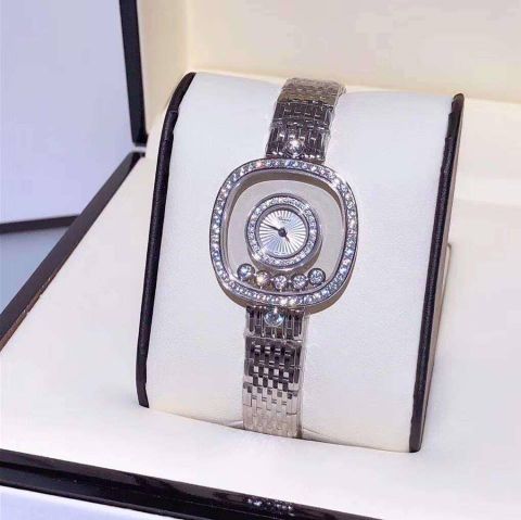 Đồng hồ nữ chopard siêu cấp dây kim loại,