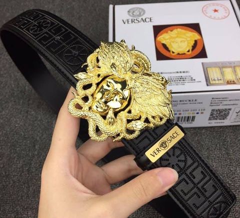 Belt nam versace bản 3,8cm hàng độc