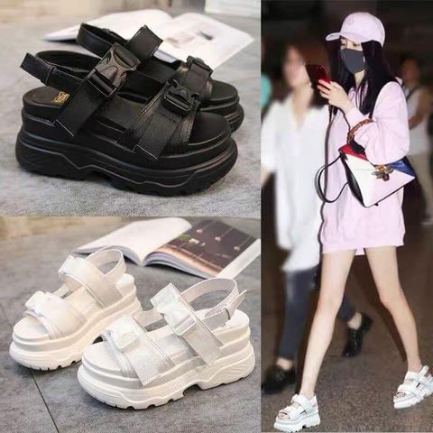 Sandal đế dày cao 8cm đẹp độc dáng khoẻ