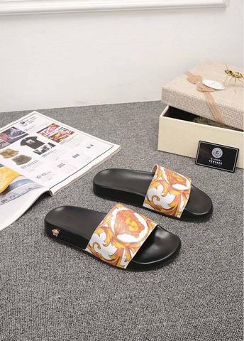 Dép nam nữ versace quai hoa văn đẹp độc mẫu mới 2019 size 35-46