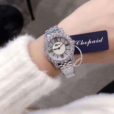 Đồng hồ nữ chopard dây kim loại