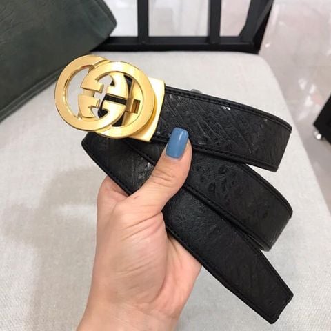 Belg gucci dây vân đà điểu đẹp sang