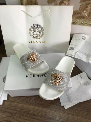 Dép nam nữ versace quai đá