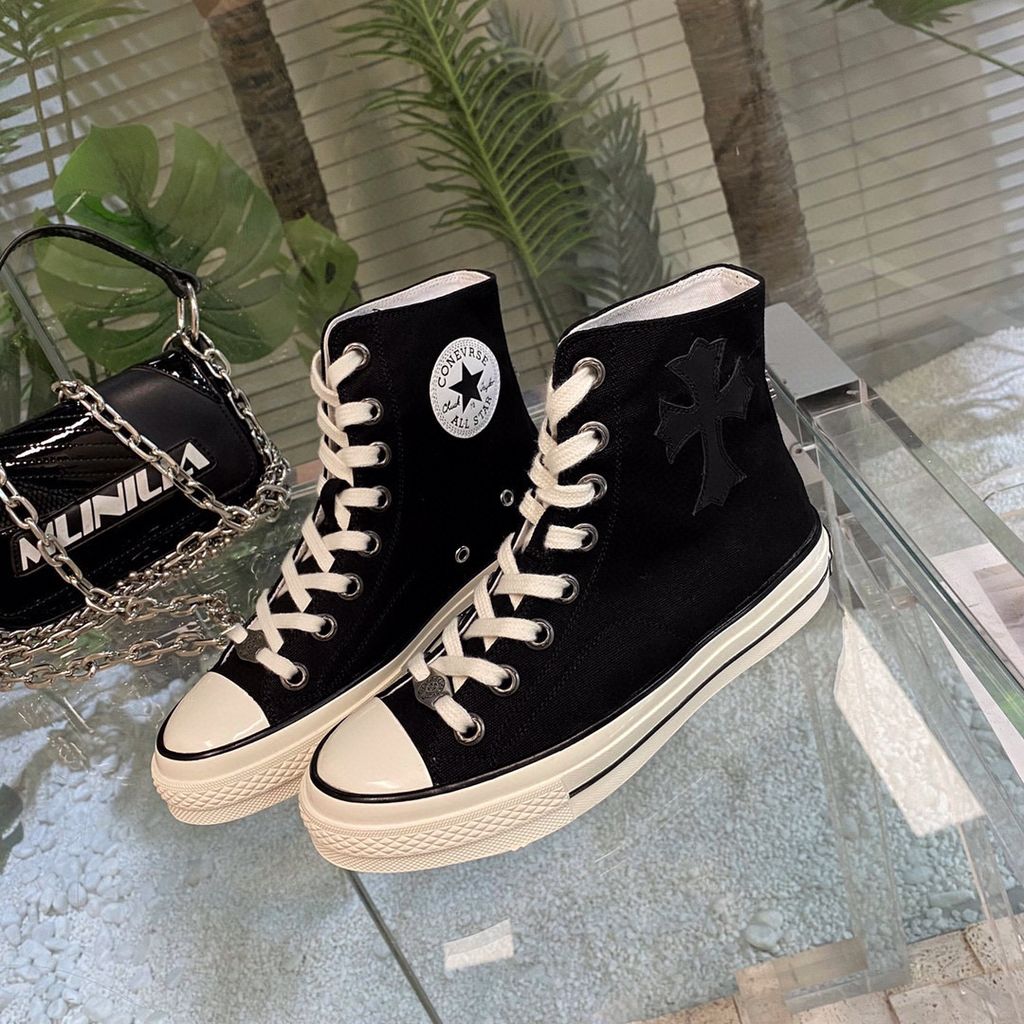 Converse x best sale chrome hearts