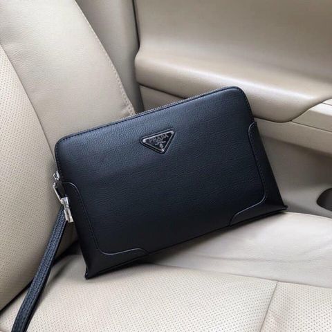 Clutch prada da mềm đẹp size 29cm