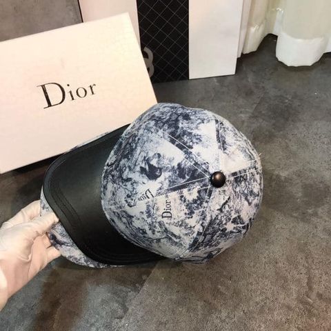 Mũ Dior nam nữ hoạ tiết pha da đẹp