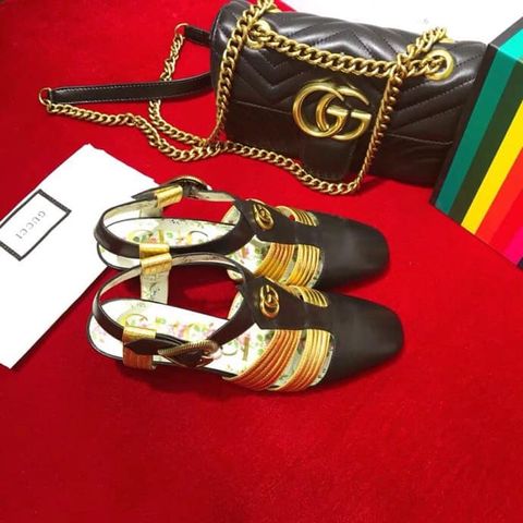 Giày gucci nữ cao 5cm kiểu đẹp độc