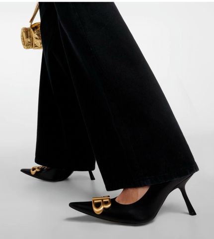 Giày cao gót BALENCIAGA* bản nâng cấp mới cao 8,5cm hình lưỡi liềm dáng độc đẹp VIP 1:
